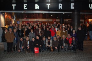 Auvënguen i Barjaula al teatre.