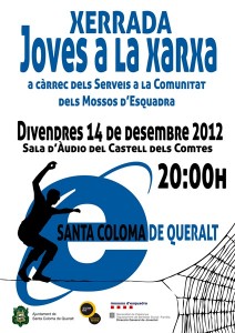 Xerrada sobre Internet Segura a Santa Coloma de Queralt.