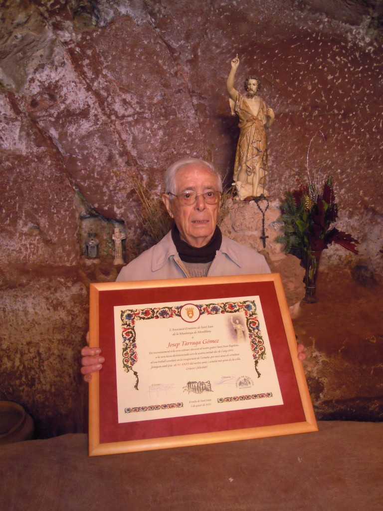 Josep Tàrrega de 90 anys -Foto Ramper