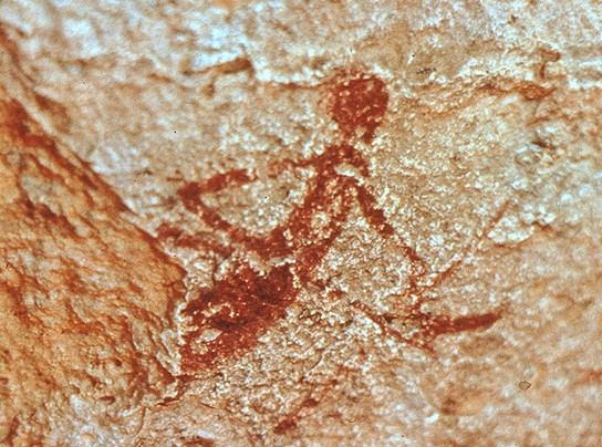 Una de les figures que es poden observar al Mas d'en Llort, a Montblanc – IPHES