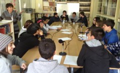 Alumnes de 4t ESO de l’Institut Martí l’Humà