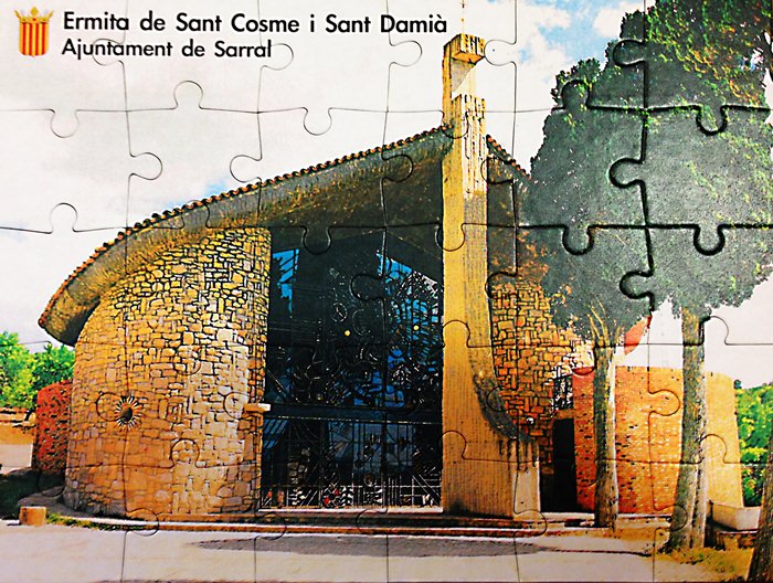 Puzzle educatiu de l’Ermita dels Sants Metges.