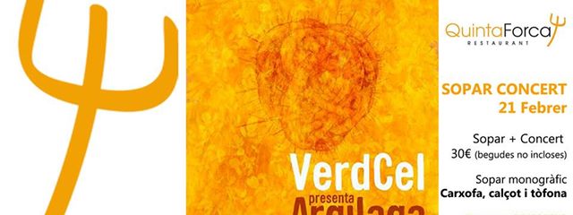 Sopar musical amb VerdCel.