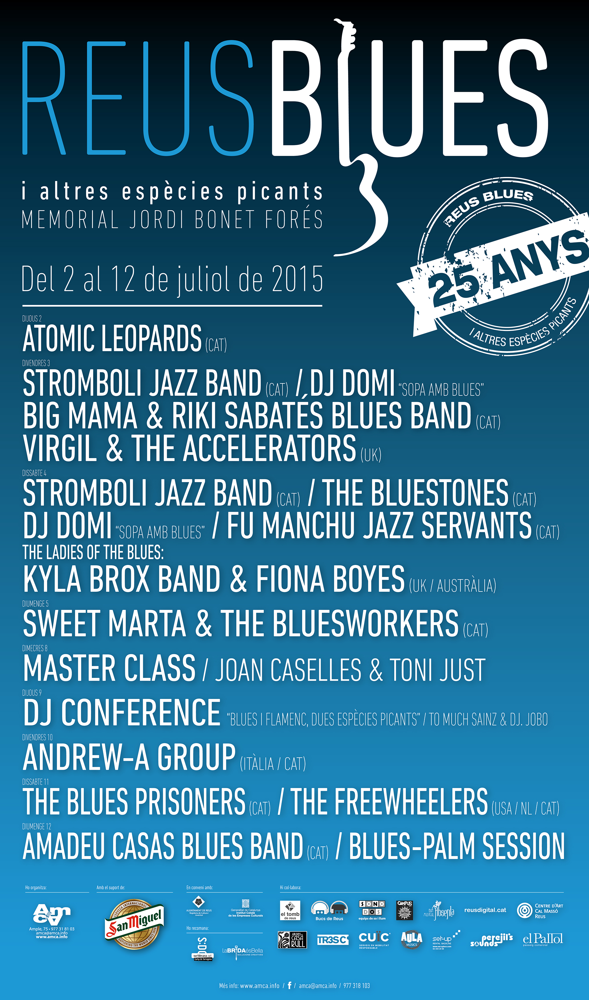 Reus Blues Festival 2015.