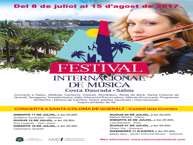 Festival Internacional de Música.
